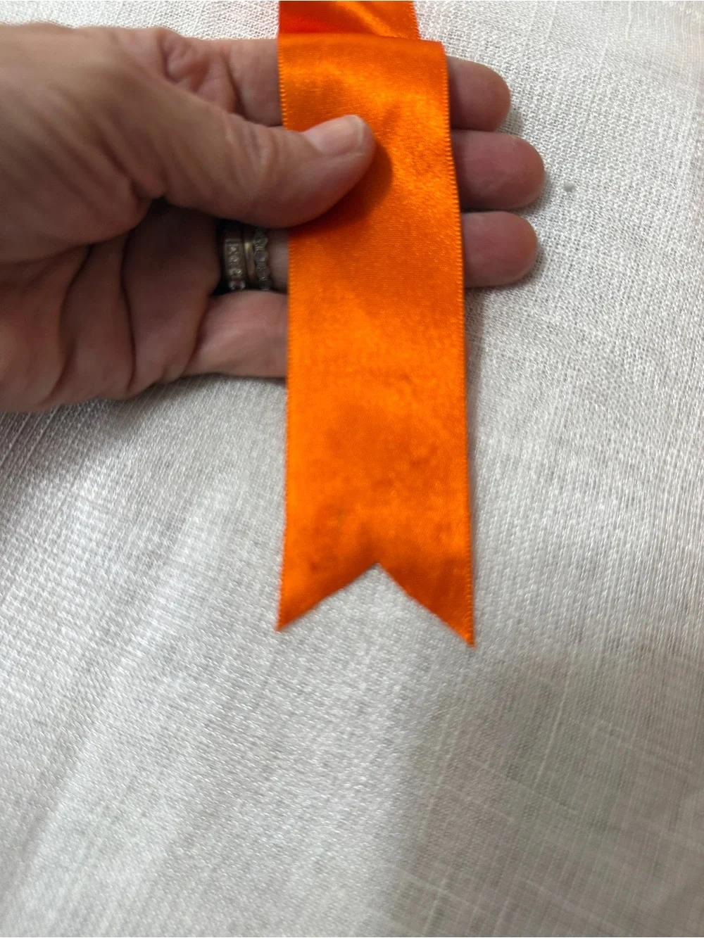 🎃 Costume Set - Witch Hat Headband, Orange Scarf & Orange Ribbon